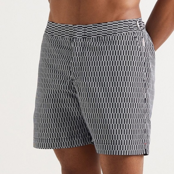 Orlebar Brown Other - ORLEBAR BROWN Bulldog Straight-Leg Mid-Length Printed Swim Shorts 33